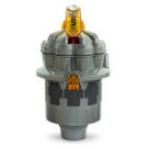 DYSON DC08 TELESCOPE CYCLONE ASSEMBLY - Steel & Amber